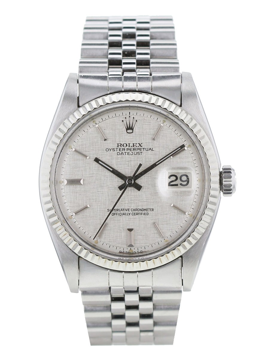 Rolex Datejust 1601 Linen Sigma Dial 1601 5803 Rolex Datejust