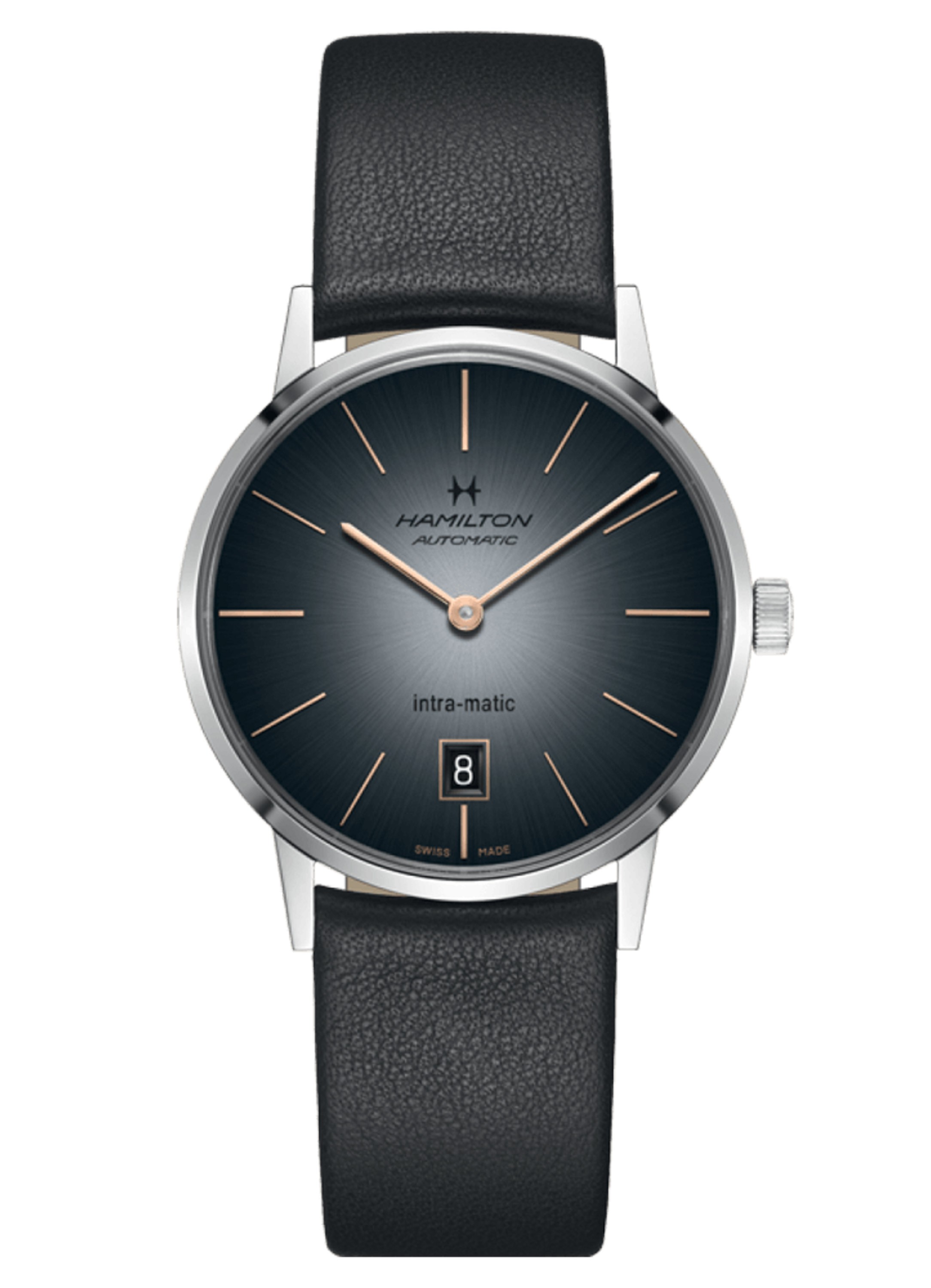 Hamilton intra sales matic 38 mm