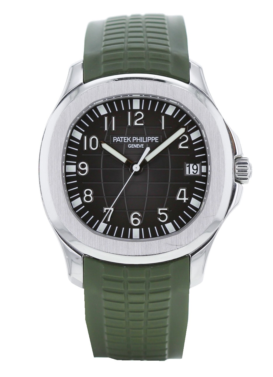 Patek Philippe Aquanaut 5167/1A + 2 rubber straps (khaki, black) 67...