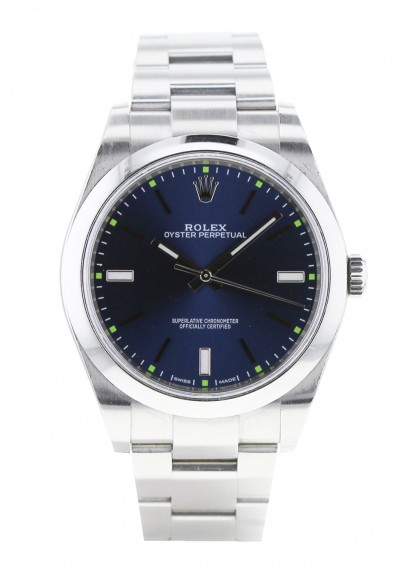 Rolex Oyster Perpetual Blue 114300