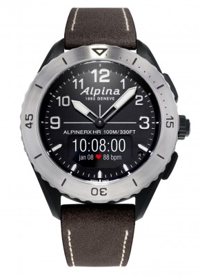  Alpiner X Black Smartwatch AL-284LBBW5SAQ6