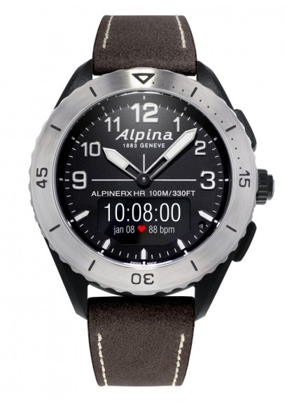  Alpiner X Black Smartwatch AL-284LBBW5SAQ6