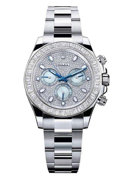  Daytona 116576TBR Factory Diamonds Platinium