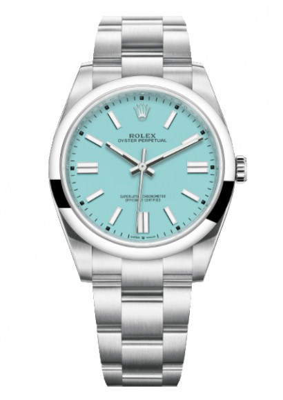 Oyster Perpetual 41mm Tiffany Blue 124300 Oyster Perpetual 41mm Tiffany Blue 124300