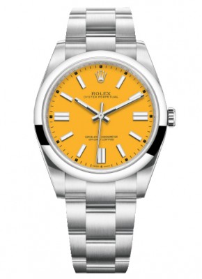  Oyster perpetual Yellow 124300