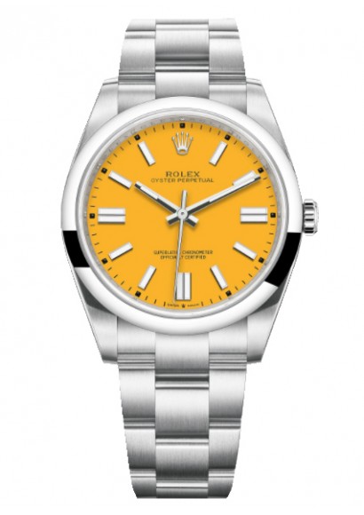 Rolex Oyster perpetual Yellow 124300