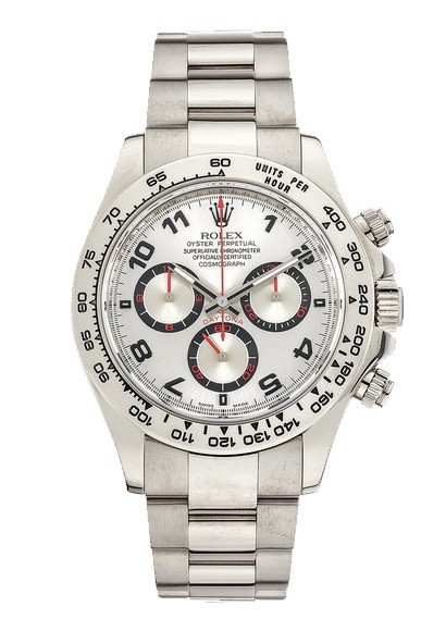  Daytona white gold 116509