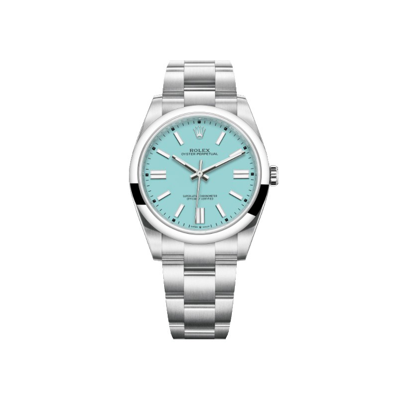 Rolex oyster perpetual 41mm turquoise deals