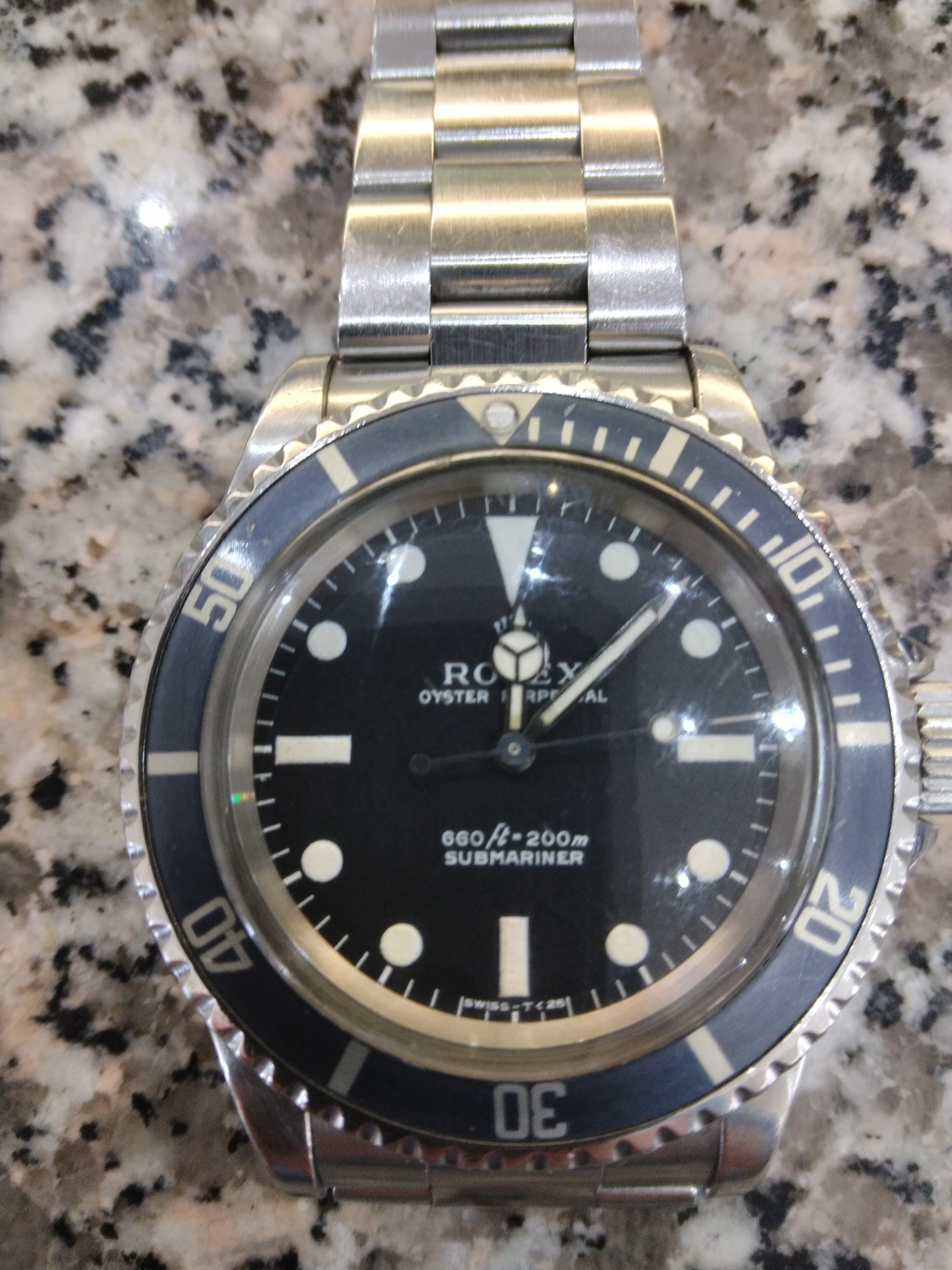 Rolex submariner hotsell no date 5513