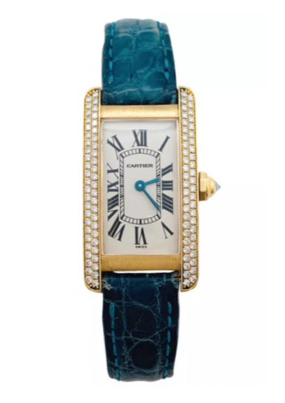 Cartier Tank Américaine 18k Diamants 