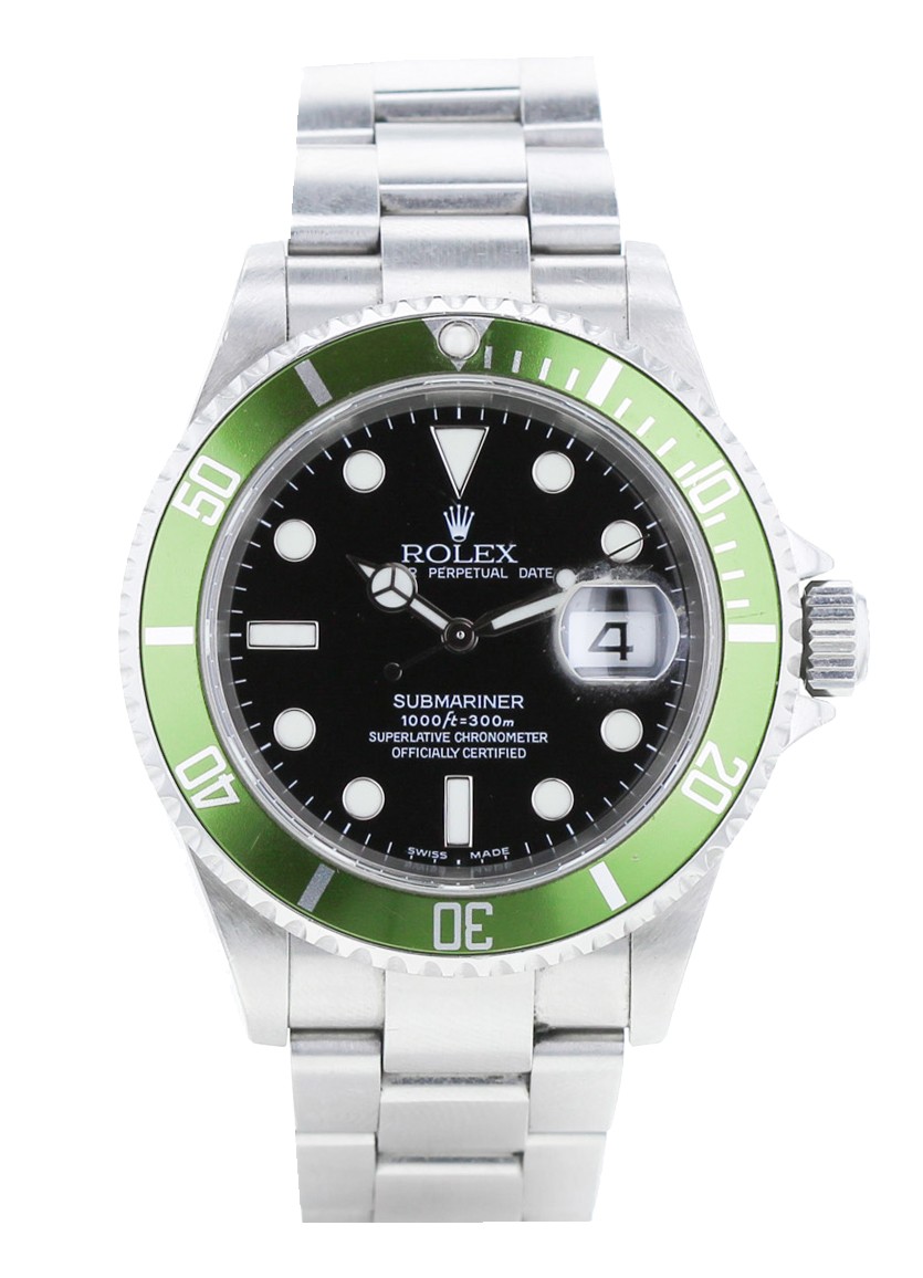 Rolex submariner online 16610lv kermit