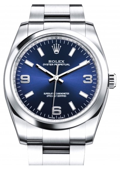 Rolex Oyster Perpetual 34 Rolex Oyster Perpetual 114200 Cadran bleu Rolex Oyster Perpetual 34 Rolex Oyster Perpetual 114200 Cadran bleu