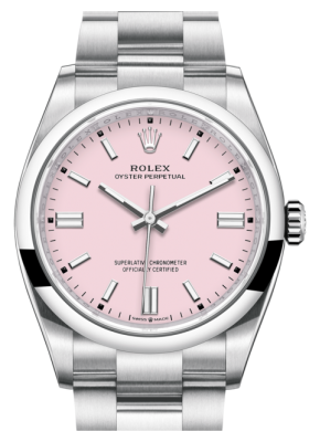  Oyster Perpetual 36 Pink Candy Dial 126000