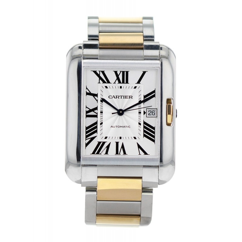 cartier tank francaise bicolor