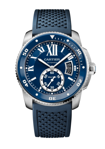 cartier calibre diver strap size