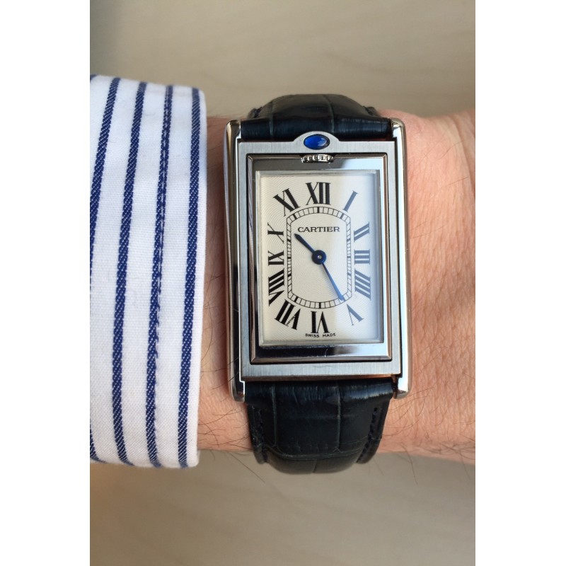 cartier tank basculante automatico