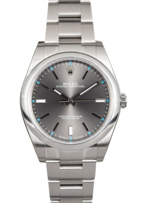  Oyster Perpetual 39mm Rhodium 114300