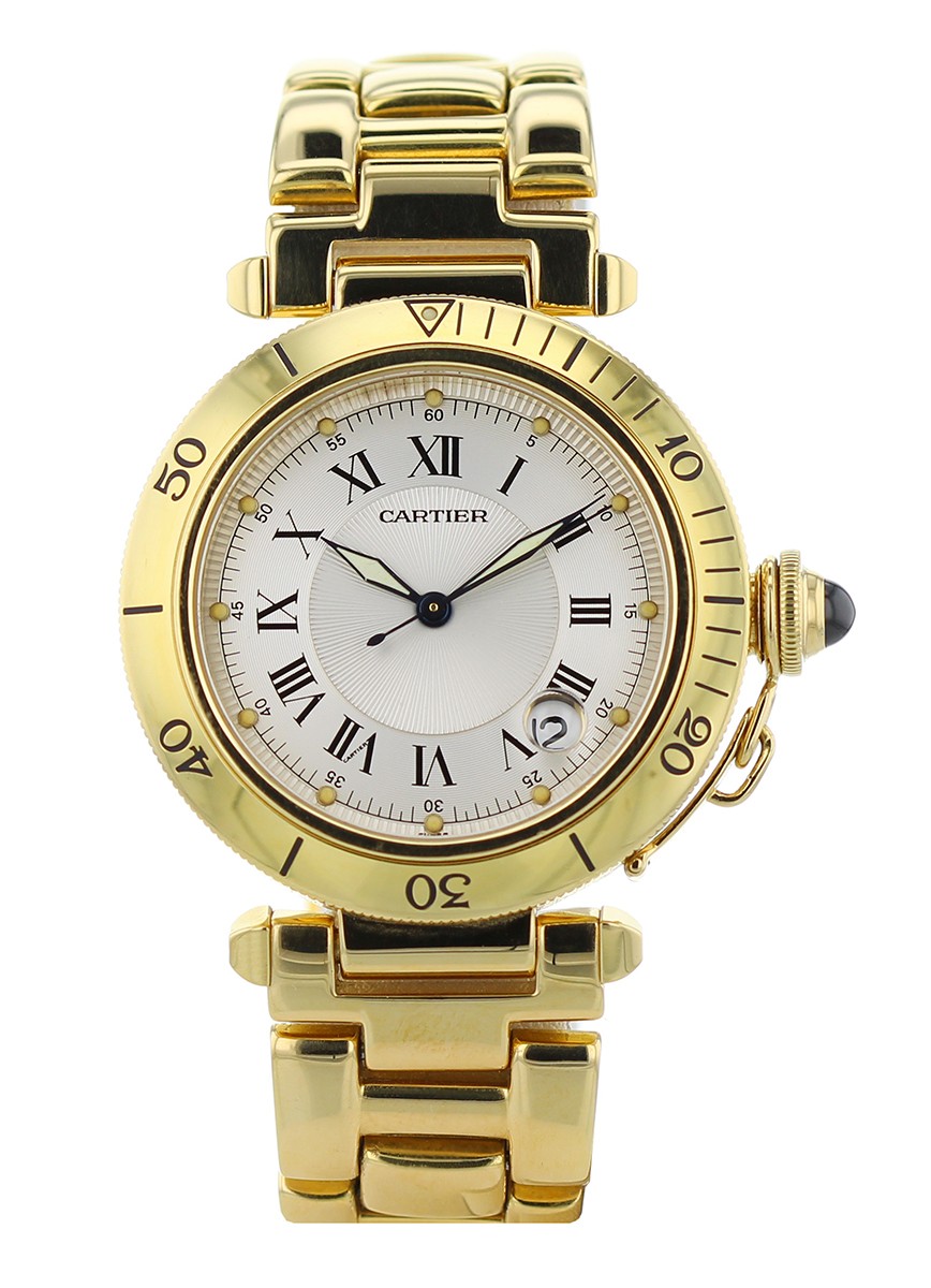 montre cartier 18k