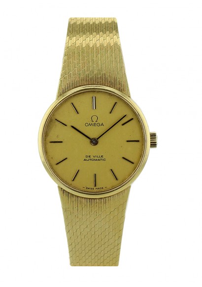 omega watch ladies gold vintage