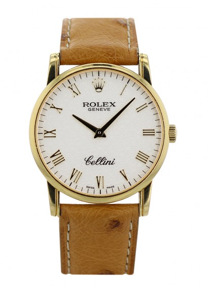 rolex cellini 18k