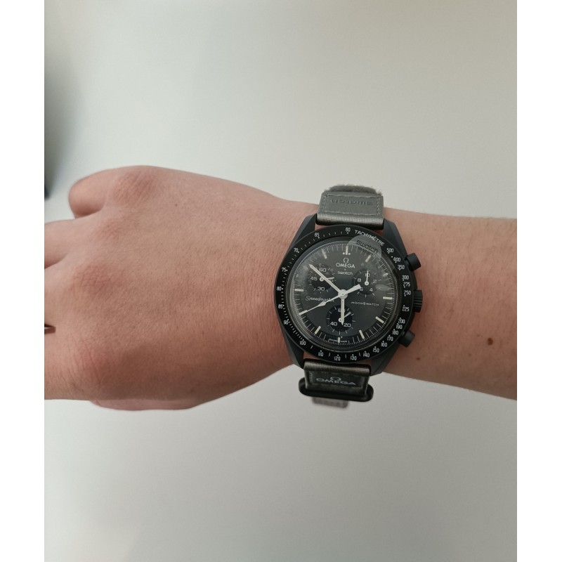 カーキ×インディゴ Swatch × Omega Mission to Mercury マーキュリー