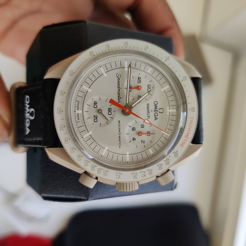 品質が完璧品質が完璧OMEGA MOONSWATCH JUPITER ムーンスウォッチ 