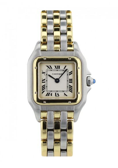 CARTIER Panthère PM Or \u0026 Acier Quartz 