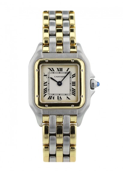 cartier-panthere-or-acier-petit-modèle cartier-panthere-or-acier-petit-modèle