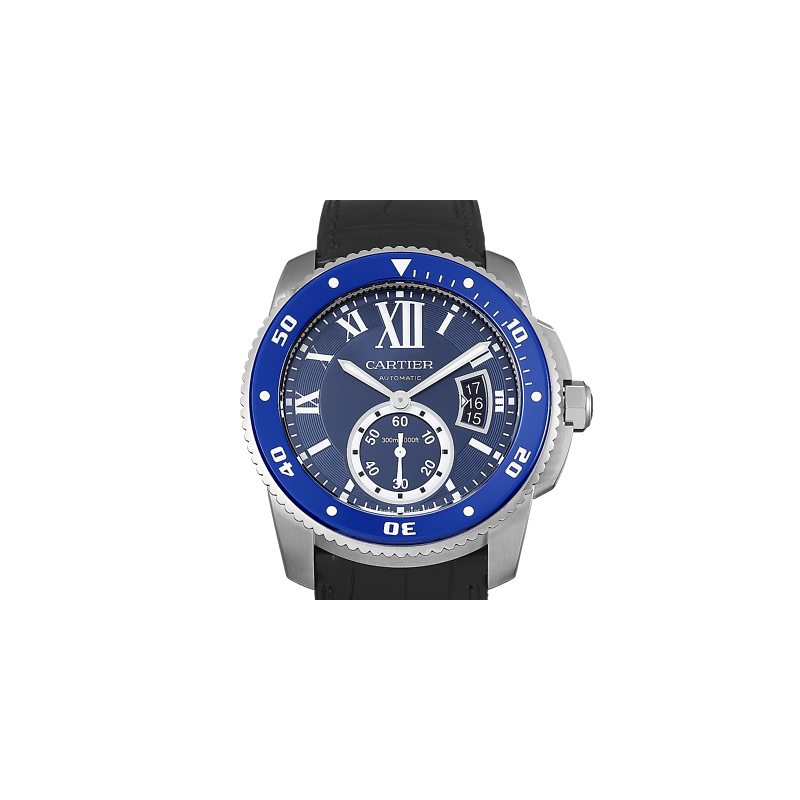 Cartier diver blue hot sale