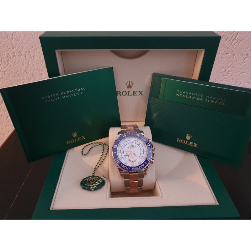 Rolex Yacht Master II 18k Rose Gold steel 116681 116681 Rolex Yacht