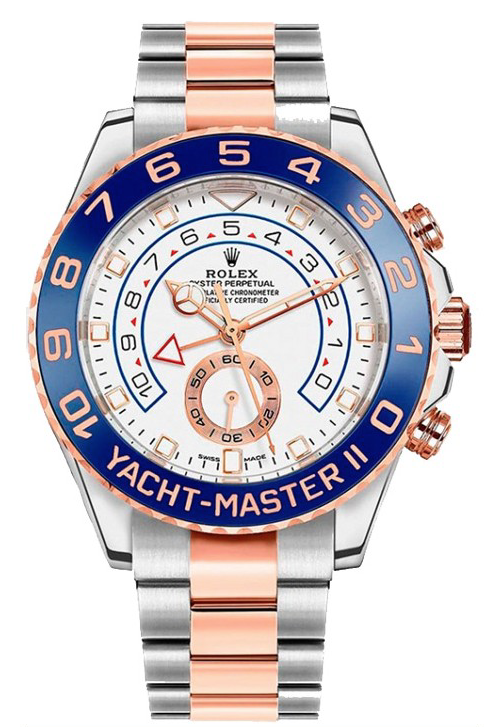Rolex Yacht Master II 18k Rose Gold steel 116681 116681 Rolex Yacht
