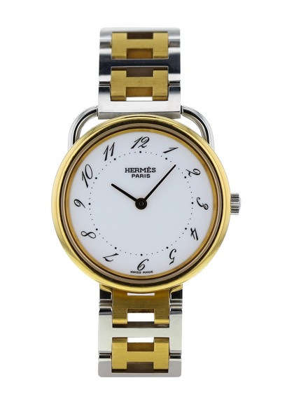 hermes-arceau-or-acier hermes-arceau-or-acier