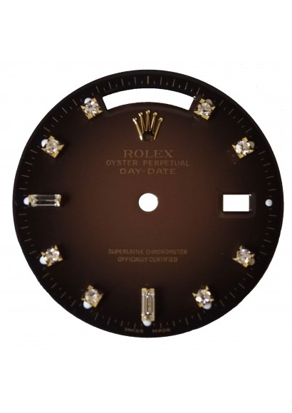 Rolex Cadran Day Date Chocolat + Aiguilles 18038-18238 Rolex Cadran Day Date Chocolat + Aiguilles 18038-18238