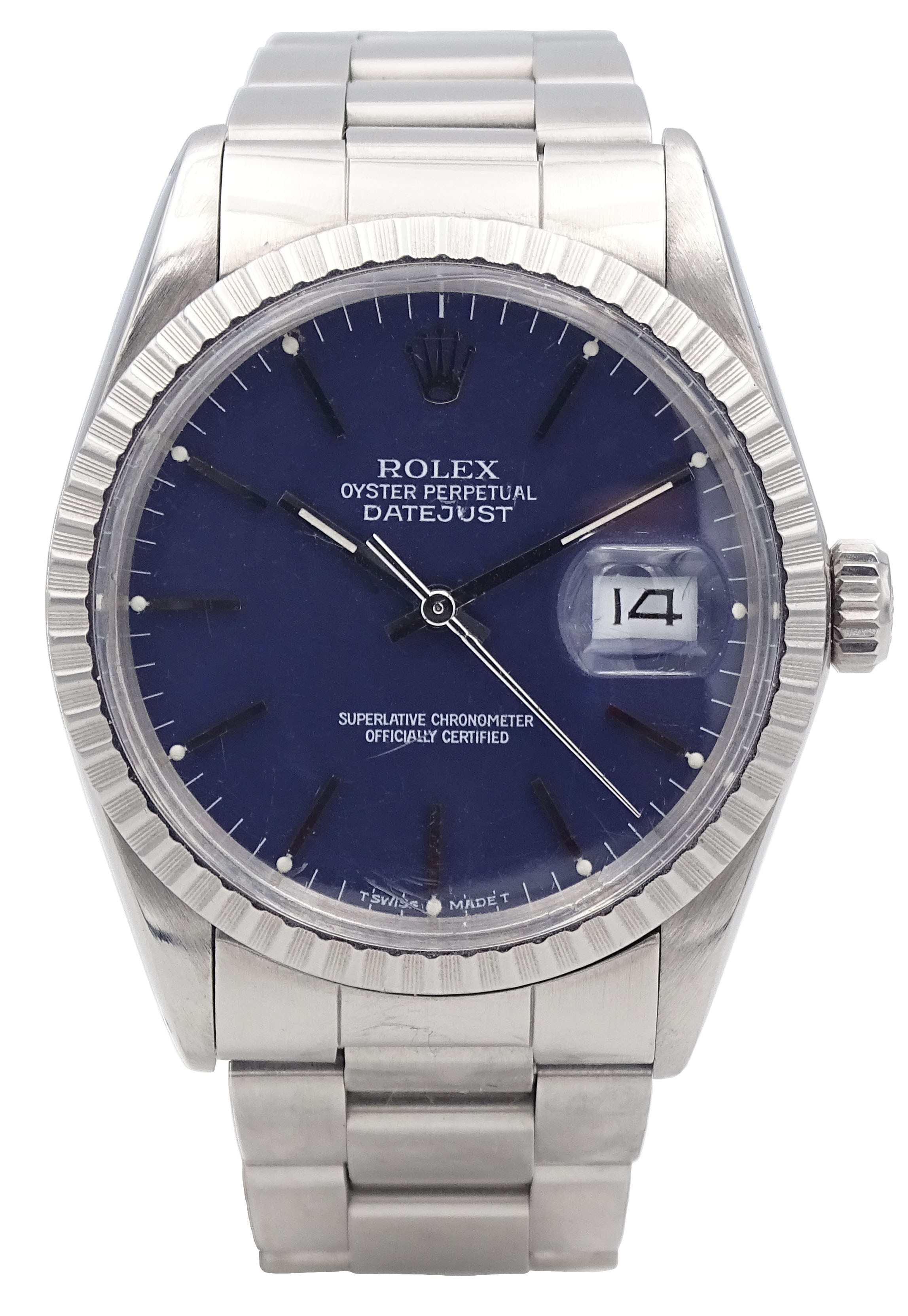 Rolex datejust 16030 production years deals
