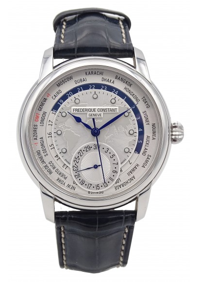 Frédérique Constant Classic manufcature Worldtimer FC-718WM4H6