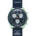  Swatch omega earth Swatch omega