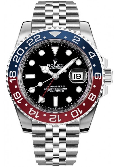 Rolex GMT MASTER II PEPSI JUBILE 126710BLRO Rolex GMT MASTER II PEPSI JUBILE 126710BLRO