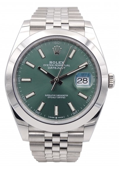 Rolex Datejust 41 Green NEW 126300 Rolex Datejust 41 Green NEW 126300