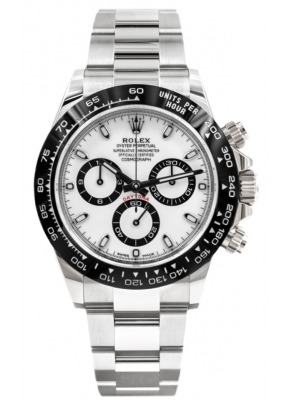  Daytona Daytona Ceramic Bezel White Dial 116500LN