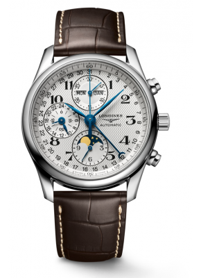  Master Collection L2.673.4.78.6 - MASTER CHRONO MOONPHASE 40mm Steel