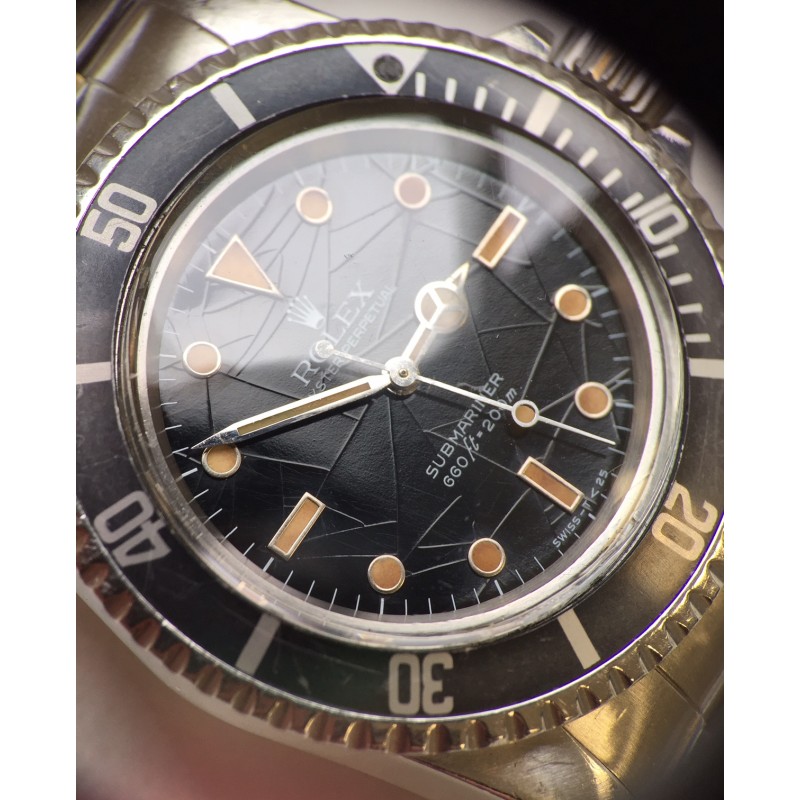 rolex submariner 5513 spider dial