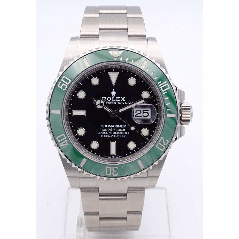 Rolex Submariner Date Starbucks Green Bezel Men's Watch 126610LV-0002 ...