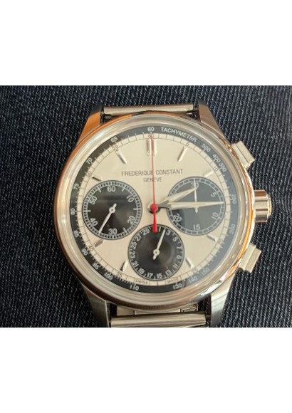 Chronographe manufacture Flyback Panda FC-760WB4H6 Chronographe manufacture Flyback Panda FC-760WB4H6