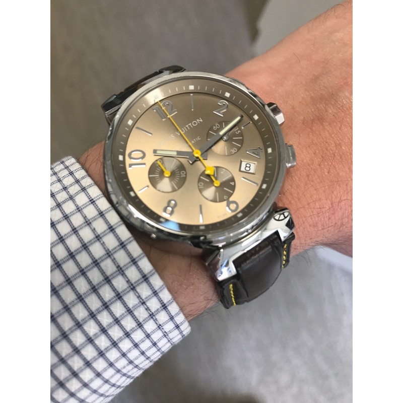 Louis Vuitton Tambour Chronograph Watch - Q1122