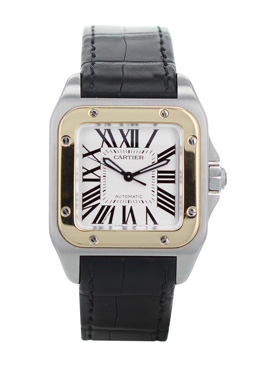 Cartier santos hotsell 100 prezzo