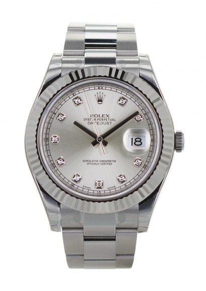 rolex-datejust-ii-116334-diamants-acier rolex-datejust-ii-116334-diamants-acier