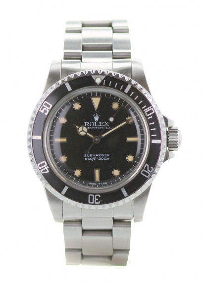rolex-submariner-5513-spider-1985-acier rolex-submariner-5513-spider-1985-acier