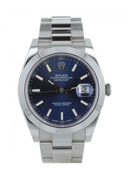 oyster perpetual datejust 126300 acier 41mm