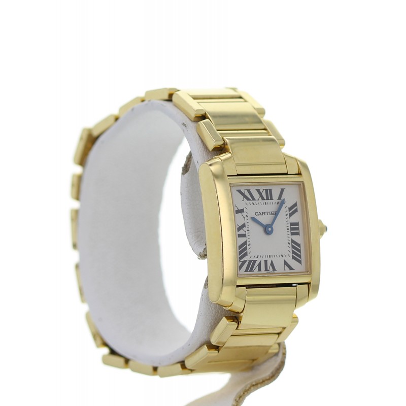 cartier tank francaise or jaune