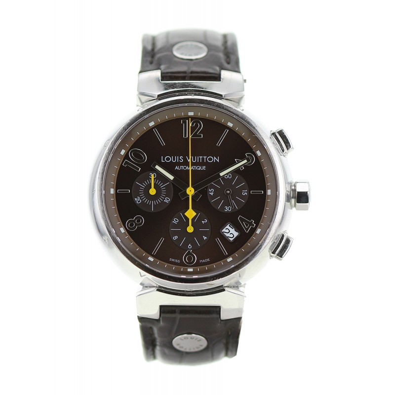 Louis Vuitton Tambour Chronograph Automatic // Q1121 // Pre-Owned